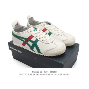 ASICS Onitsuka Tiger Mexico 66 Classic Leather Sneakers
