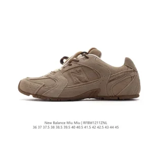 Miu Miu x New Balance 530 Sl Vintage Leather Low Top Sneakers