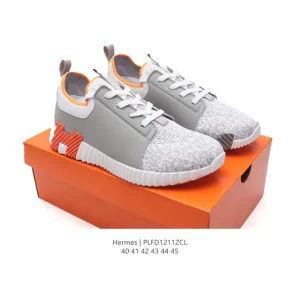 Hermes Men's Urban Lifestyle Sneakers with Energetic Vibe