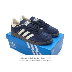 Adidas Handball Spezial Low Top Leather Sneakers Vintage Style