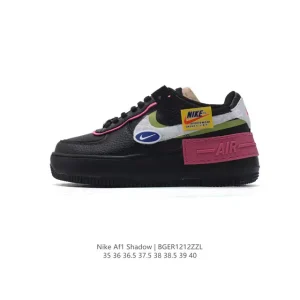 Nike Air Force 1 Shadow Low Macaron White Pink Blue Shoes