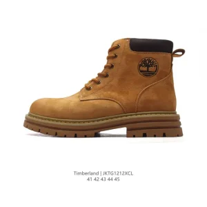 Timberland Classic Yellow Boots Premium Leather Waterproof Outdoor Hiking Shoes