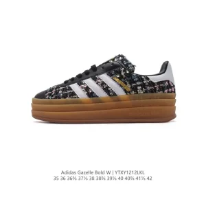 Adidas Gazelle Bold Retro Vintage Thick Sole Women's Sneakers