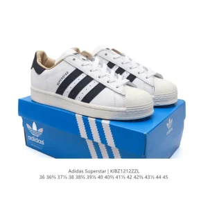 Adidas Superstar '82 Classic Shell Toe Leather Sneakers