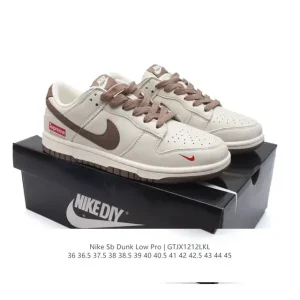 Nike SB Dunk Low Pro Vintage Skate Shoes for Men and Women