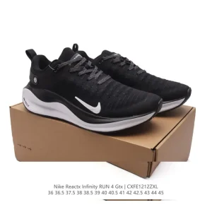 Nike Reactx Infinity Run 4 Running Shoes with Cushioning and Support