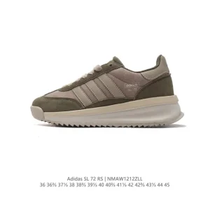 Adidas SL 72 Shoes Classic Retro Vintage Thin Sole Sneakers