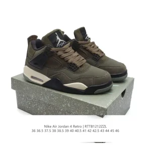 Jordan Air 4 Retro OG Men's Basketball Shoes Vintage Style