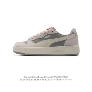 PUMA Sky Lx Court Low Denim Sneakers for Men and Women