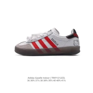 Adidas Originals Gazelle Indoor Hello Kitty Retro Leather Sneakers