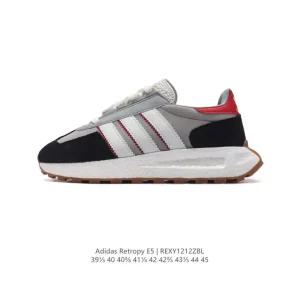 Adidas Retropy E5 Men's Low-Top Classic Sneakers with Boost Technology