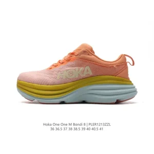 HOKA Bondi 8 Women's Lightweight Cushioned Road Running Shoe