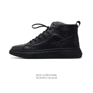 ECCO Men's Chunky Sole Casual Sneakers with Enhanced Comfort