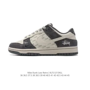 Nike Dunk Low Retro Vintage Basketball Sneakers for Men and Women