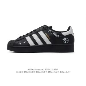 Adidas Superstar Panda Classic Shell Toe Sneakers for Men and Women