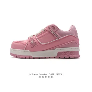 Louis Vuitton Trainer Sneaker Low Fashion Luxury Shoes