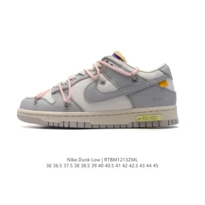 Off White Nike Dunk Low The 50 Deconstructed Sail Skate Shoe