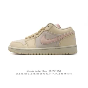 Jordan AJ1 Low Retro Basketball Shoes with Air Cushion