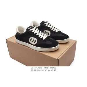 Gucci Rhyton Platform White Leather Men's Sneakers 2024