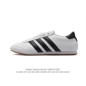 Adidas Originals Taekwondo Training Shoes White Grey Unisex
