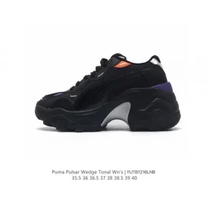 PUMA Women's Classic White Leather Dad Sneakers for Comfort and Style