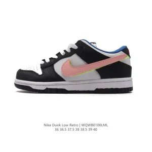 Nike Dunk Low Retro Leather Women's Skateboarding Shoes