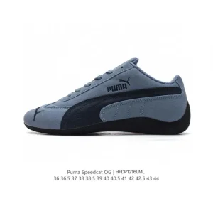 Puma Speedcat OG Low-Top Racing Sneakers - Vintage Inspired Retro Style