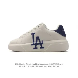 MLB Chunky Classic Big Print Platform Sneakers Fashion Casual Shoes