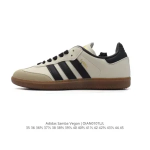 Adidas Samba Vegan Leather Shoes Classic Retro Sneakers for Men and Women