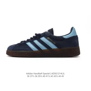 Adidas Handball Spezial Low-Top Leather Retro Sneakers for Men and Women