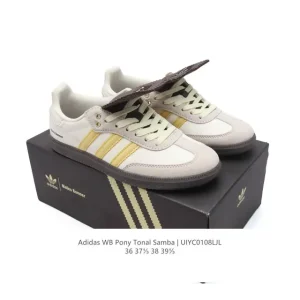 Wales Bonner x Adidas 2024 Autumn Winter Classic Retro Low Top Sneakers