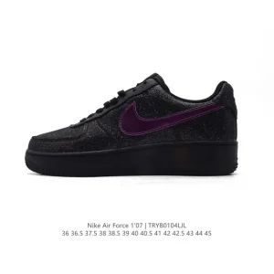 Nike Air Force 1 Low 07 White Leather Casual Sneakers for Men and Women