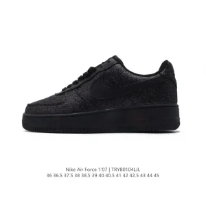 Nike Air Force 1 '07 Low White Leather Sneakers for Men and Women