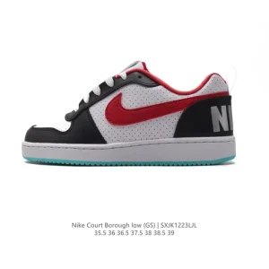 Nike Court Borough Low 2 Women's Leather Low-Top Sneakers