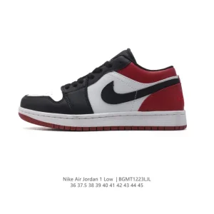 Jordan Air 1 Low Retro Leather Basketball Shoes