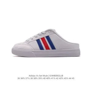 Adidas VS Set Mule Classic Canvas Slip-On Shoe