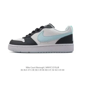 Nike Court Borough Low 2 GS Low-Top Casual Sneakers for Kids and Adults