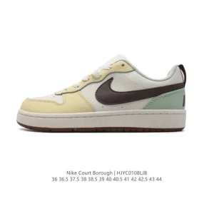 Nike Court Borough Low Leather Low-Top Sneakers for Men and Women