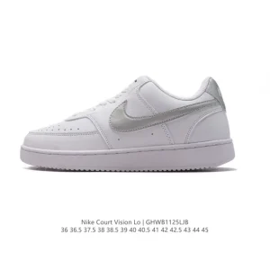 Nike Court Vision Low Vintage Leather Sneakers for Men and Women