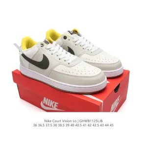 Nike Court Vision Low Retro Basketball Sneakers for Men and Women