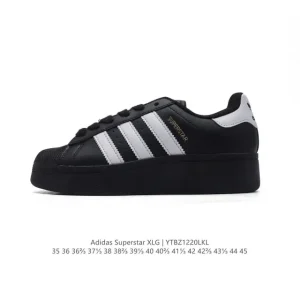Adidas Originals Superstar XLG Platform Sneakers with Shell Toe