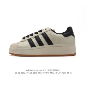 Adidas Originals Superstar XLG Platform Shell Toe Sneakers