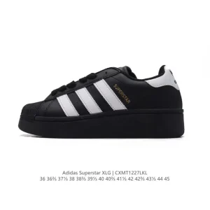 Adidas Originals Superstar XLG Platform Leather Sneakers