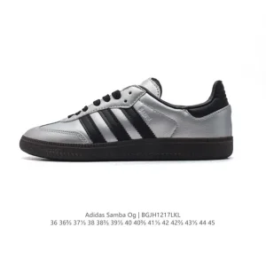 Adidas Samba OG Leather T-toe Classic Sneakers for Men and Women