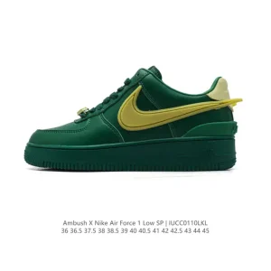 Nike Air Force 1 Ambush Low SP Leather Sneakers