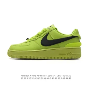 Nike Air Force 1 Ambush Low SP Collaboration Leather Sneakers