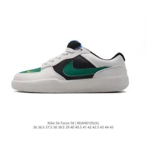 Nike SB Force 58 Skateboarding Shoes with Cupsole and Ventilation