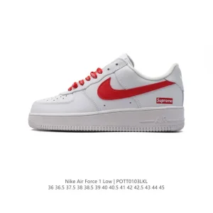 Supreme x Nike Air Force 1 Low 'White' CU9225-101