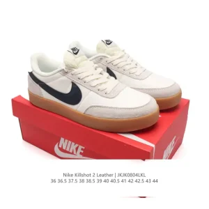 J.Crew x Nike Killshot II Leather Sneakers in Cream White and Gum Sole