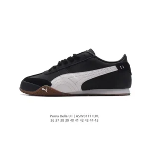 Puma Bella Ut Leather Sneakers with Softfoam+ Comfort
